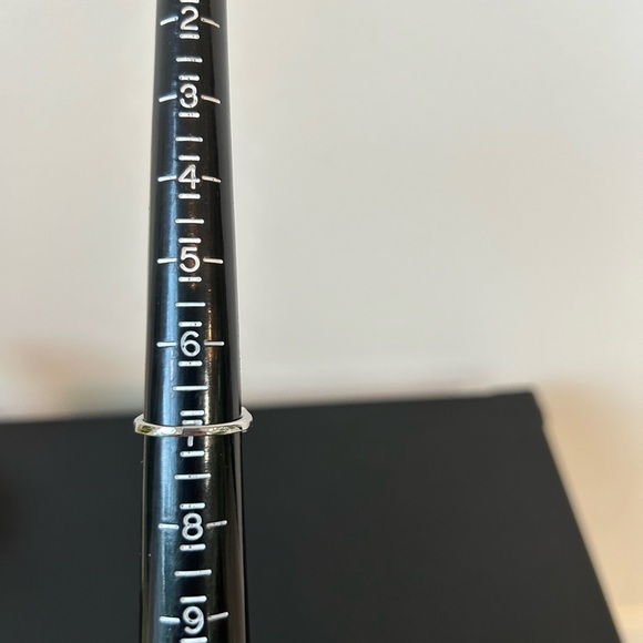 Blue stone ring 14K gold plated ring - Picture 5 of 5